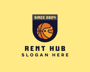 Basketball Sports Banner logo design