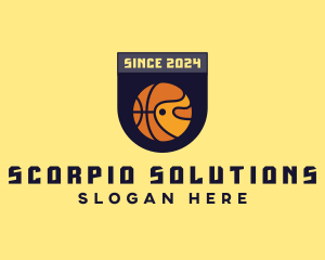 Basketball Sports Banner logo design