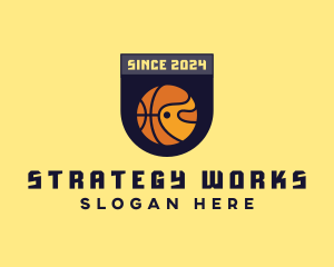 Basketball Sports Banner logo design