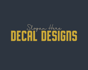 Elegant Designer Boutique logo design