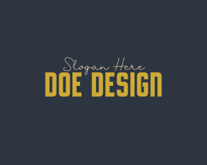 Elegant Designer Boutique logo design