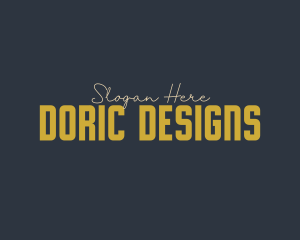 Elegant Designer Boutique logo design