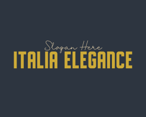 Elegant Designer Boutique logo design