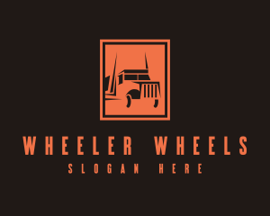 Wheeler - Wheeler Truck Haulage logo design