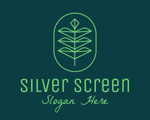 Green Leaf Eco Plant  Logo