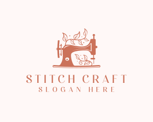 Sewing - Sewing Machine Seamstress logo design