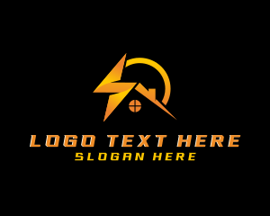 Booster - Flash Lightning Energy logo design