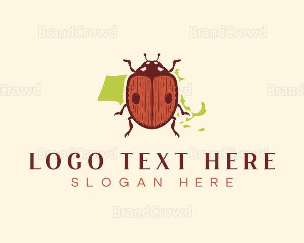 Ladybug Insect Beetle Logo