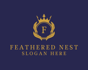 Feathers - Royal Crown Boutique logo design