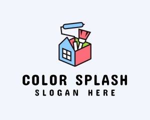 Tool Box House Paint logo design