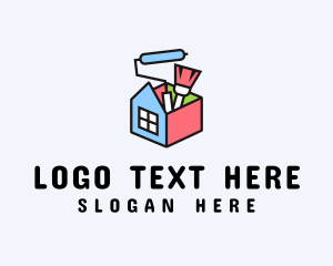 Painting - Tool Box House Paint logo design