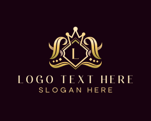 Luxury - Crown Royalty Crest logo design