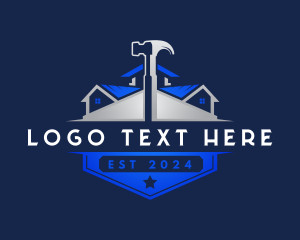 Architecture - Contractor Hammer Builder logo design
