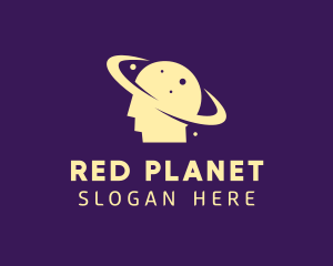 Human Mind Planet logo design