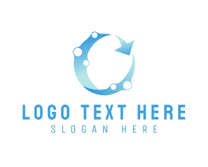 Bubble - Water Bubble Cycle logo design