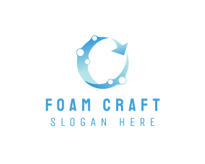 Foam - Hygienic Bubble Cycle logo design