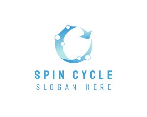 Hygienic Bubble Cycle logo design