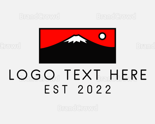 Mount Fuji Mountain Logo