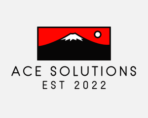 Mount Fuji Mountain logo design