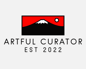 Mount Fuji Mountain logo design