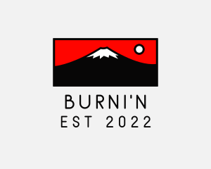 Mount Fuji Mountain logo design