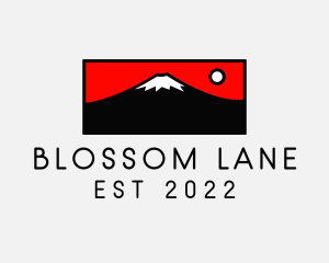 Mount Fuji Mountain logo design