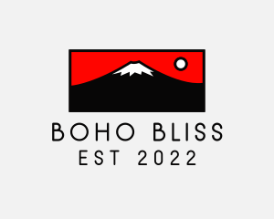 Mount Fuji Mountain logo design