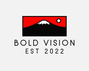 Mount Fuji Mountain logo design