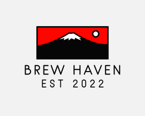 Mount Fuji Mountain logo design