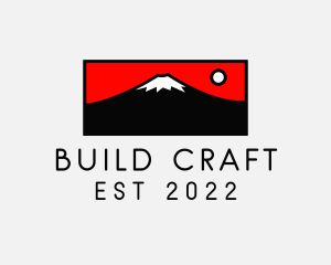 Mount Fuji Mountain logo design