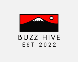 Mount Fuji Mountain logo design