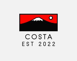 Mount Fuji Mountain logo design