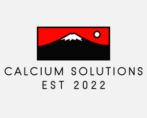 Mount Fuji Mountain logo design