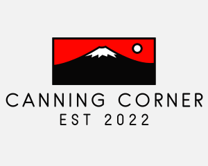 Mount Fuji Mountain logo design