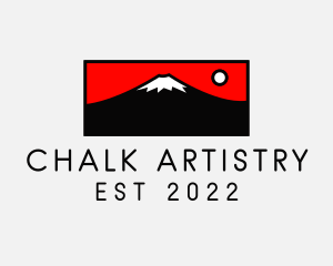 Mount Fuji Mountain logo design