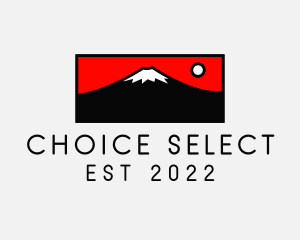 Mount Fuji Mountain logo design