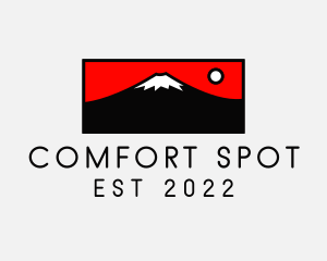 Mount Fuji Mountain logo design