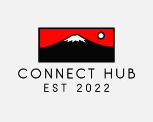 Mount Fuji Mountain logo design