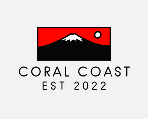 Mount Fuji Mountain logo design