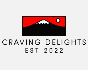 Mount Fuji Mountain logo design