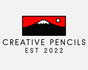 Mount Fuji Mountain logo design