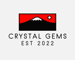 Mount Fuji Mountain logo design