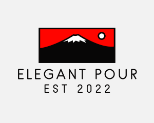 Mount Fuji Mountain logo design