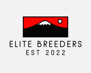 Mount Fuji Mountain logo design