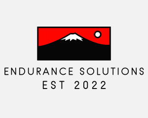 Mount Fuji Mountain logo design