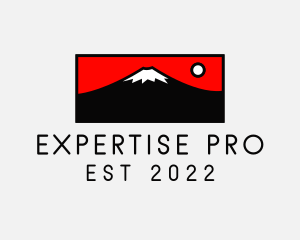 Mount Fuji Mountain logo design