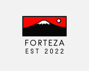 Mount Fuji Mountain logo design