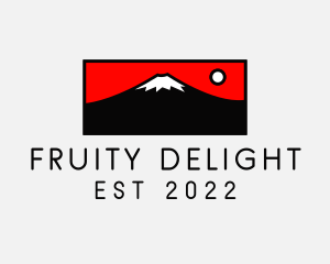 Mount Fuji Mountain logo design