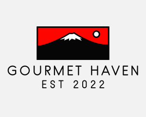 Mount Fuji Mountain logo design