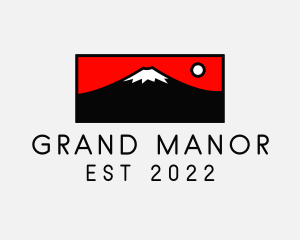 Mount Fuji Mountain logo design